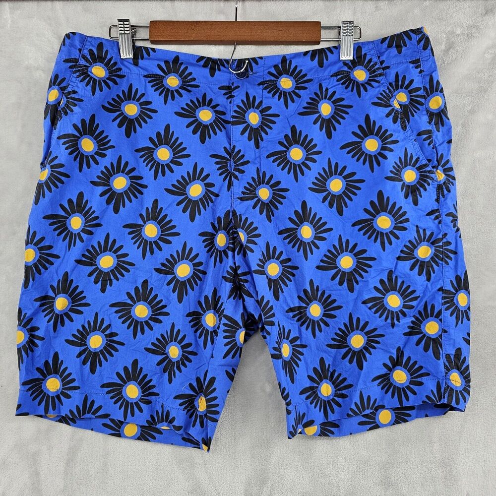 Aspesi Mens Shorts Casual Shorts Size 54 US 38‎ Blue Golf / Summer